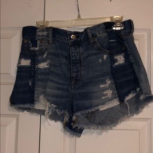 American eagle jean shorts